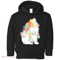 Howling Wolf Wilderness Toddler Hoodie thumb 0