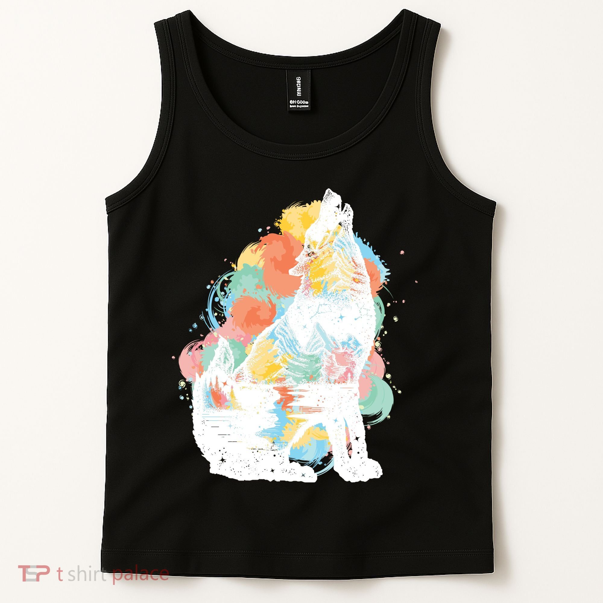 Howling Wolf Wilderness Tank Top