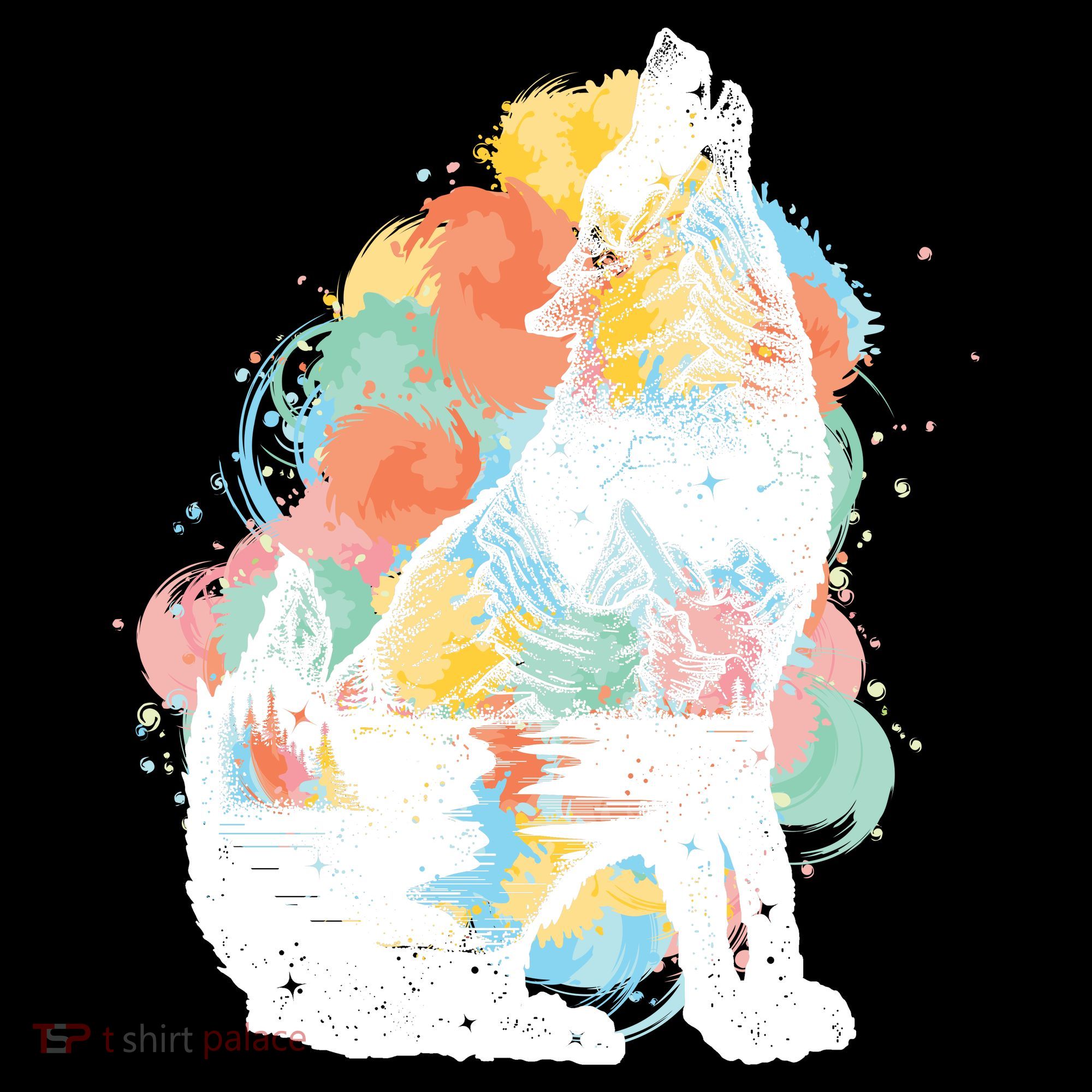 Howling Wolf Wilderness Tank Top