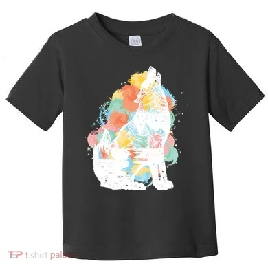 Howling Wolf Wilderness Toddler T-Shirt