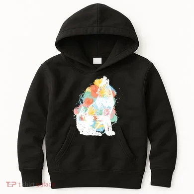 Howling Wolf Wilderness Kids Hoodie