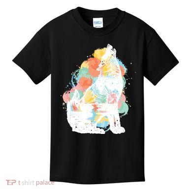 Howling Wolf Wilderness Kids T-Shirt