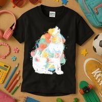 Howling Wolf Wilderness Kids T-Shirt thumb 3