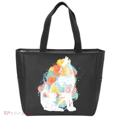 Howling Wolf Wilderness Tote Bag