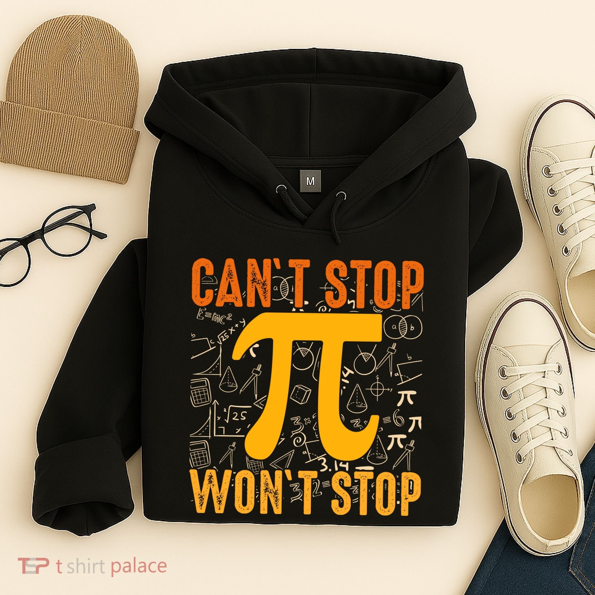 Happy Pi 314 Day Cant Stop Wont Stop Hoodie