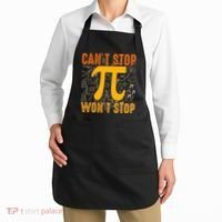 Happy Pi 314 Day Cant Stop Wont Stop Apron thumb 2