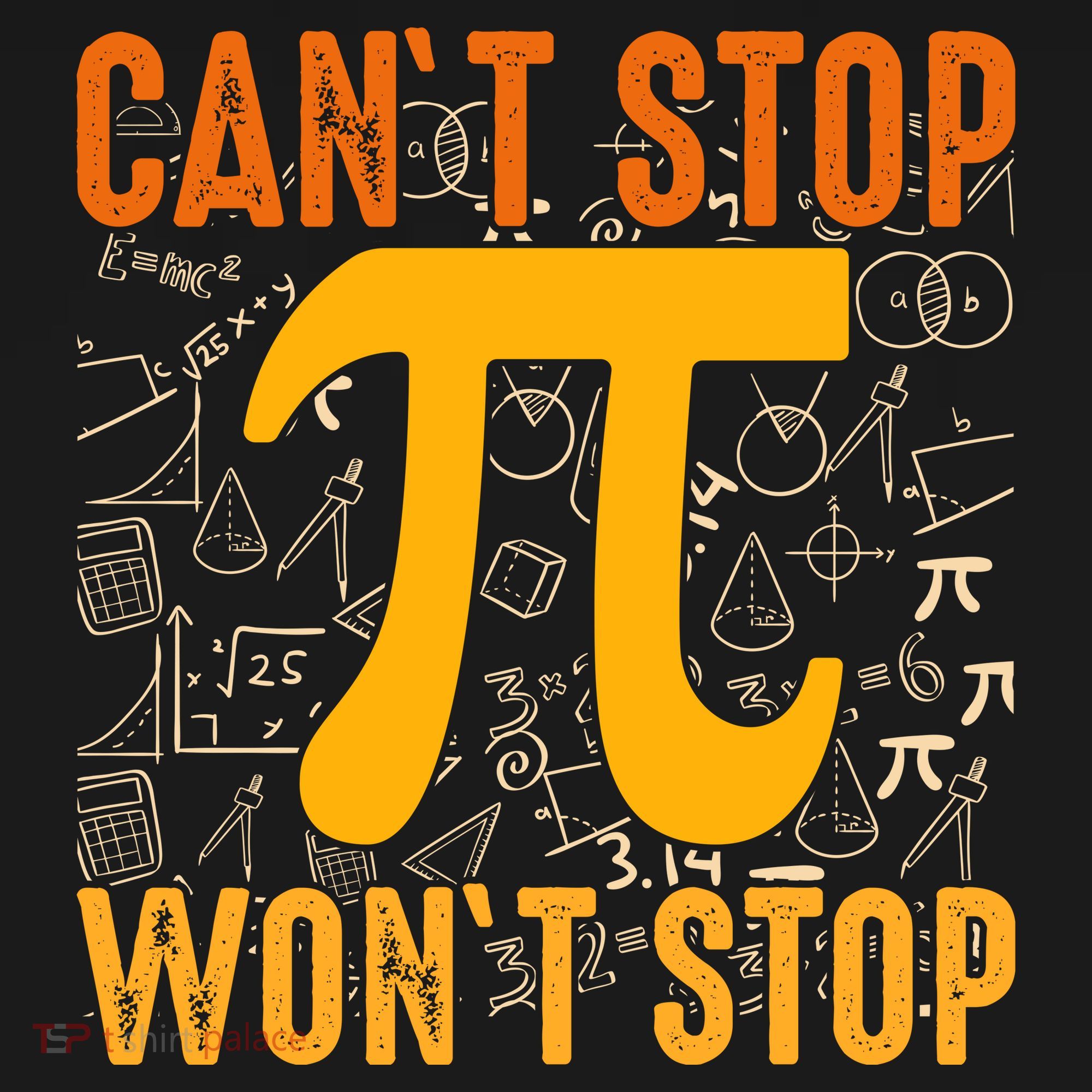 Happy Pi 314 Day Cant Stop Wont Stop Pajama Set