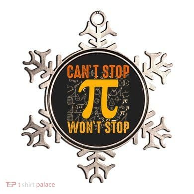 Happy Pi 314 Day Cant Stop Wont Stop Ornament