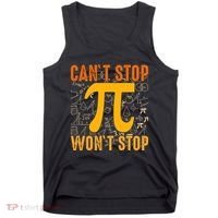 Happy Pi 314 Day Cant Stop Wont Stop Tank Top thumb 0