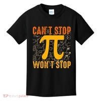 Happy Pi 314 Day Cant Stop Wont Stop Kids T-Shirt thumb 0