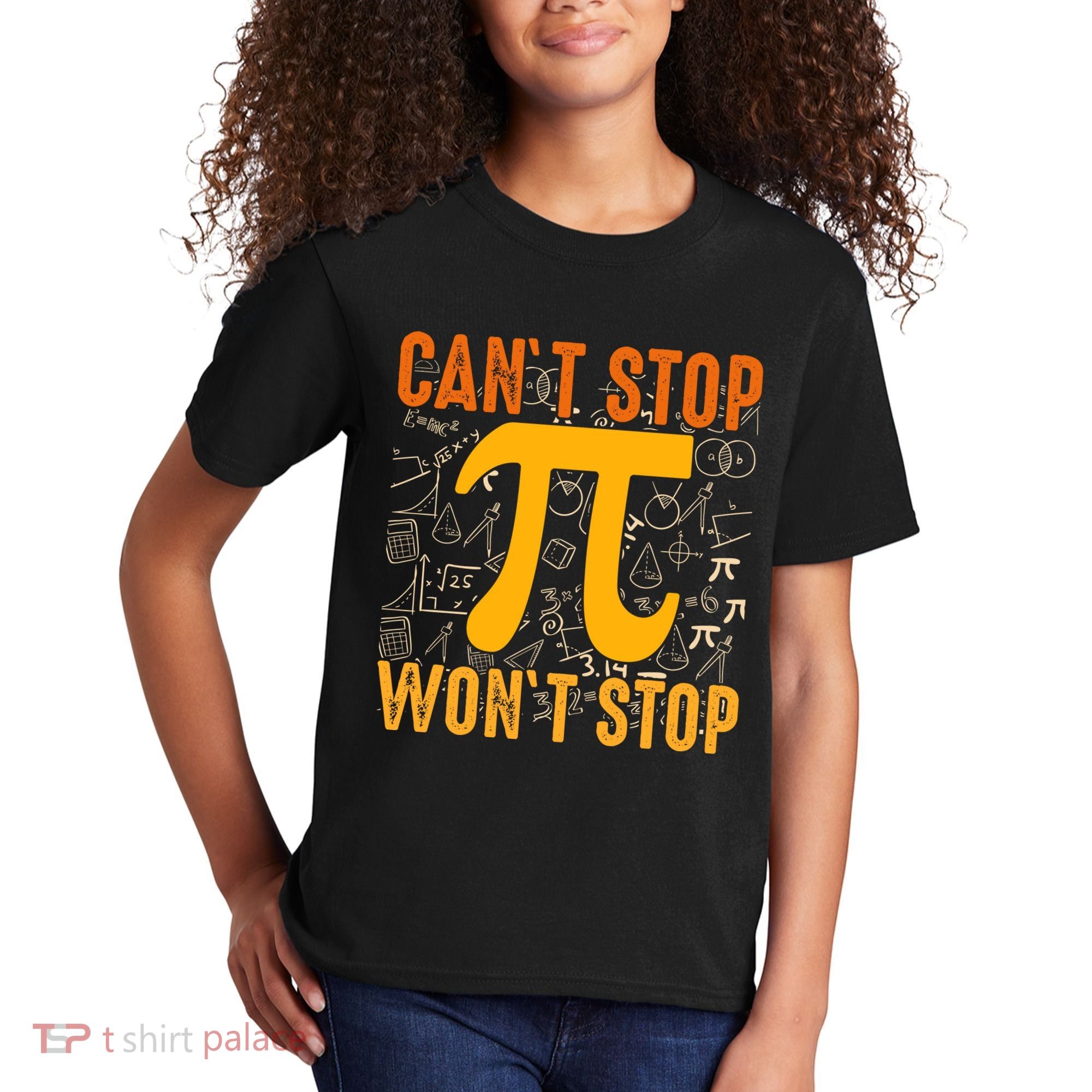 Happy Pi 314 Day Cant Stop Wont Stop Kids T-Shirt