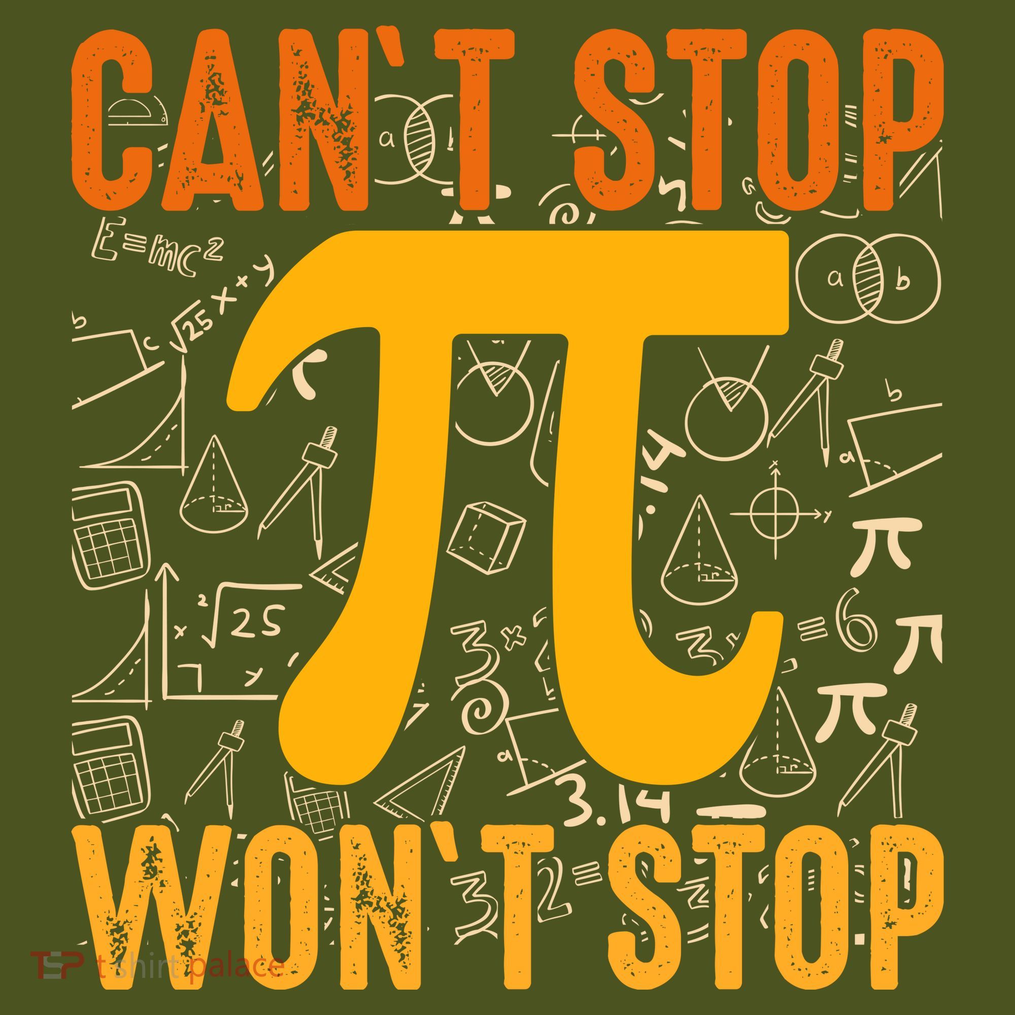 Happy Pi 314 Day Cant Stop Wont Stop Mousepad