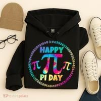 Happy Pi 3.14 Day Rainbow Tie Dye Hoodie thumb 4