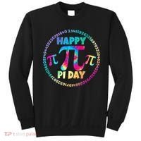 Happy Pi 3.14 Day Rainbow Tie Dye Sweatshirt thumb 0