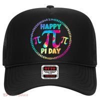 Happy Pi 3.14 Day Rainbow Tie Dye Hat thumb 0