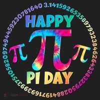 Happy Pi 3.14 Day Rainbow Tie Dye Hat thumb 2