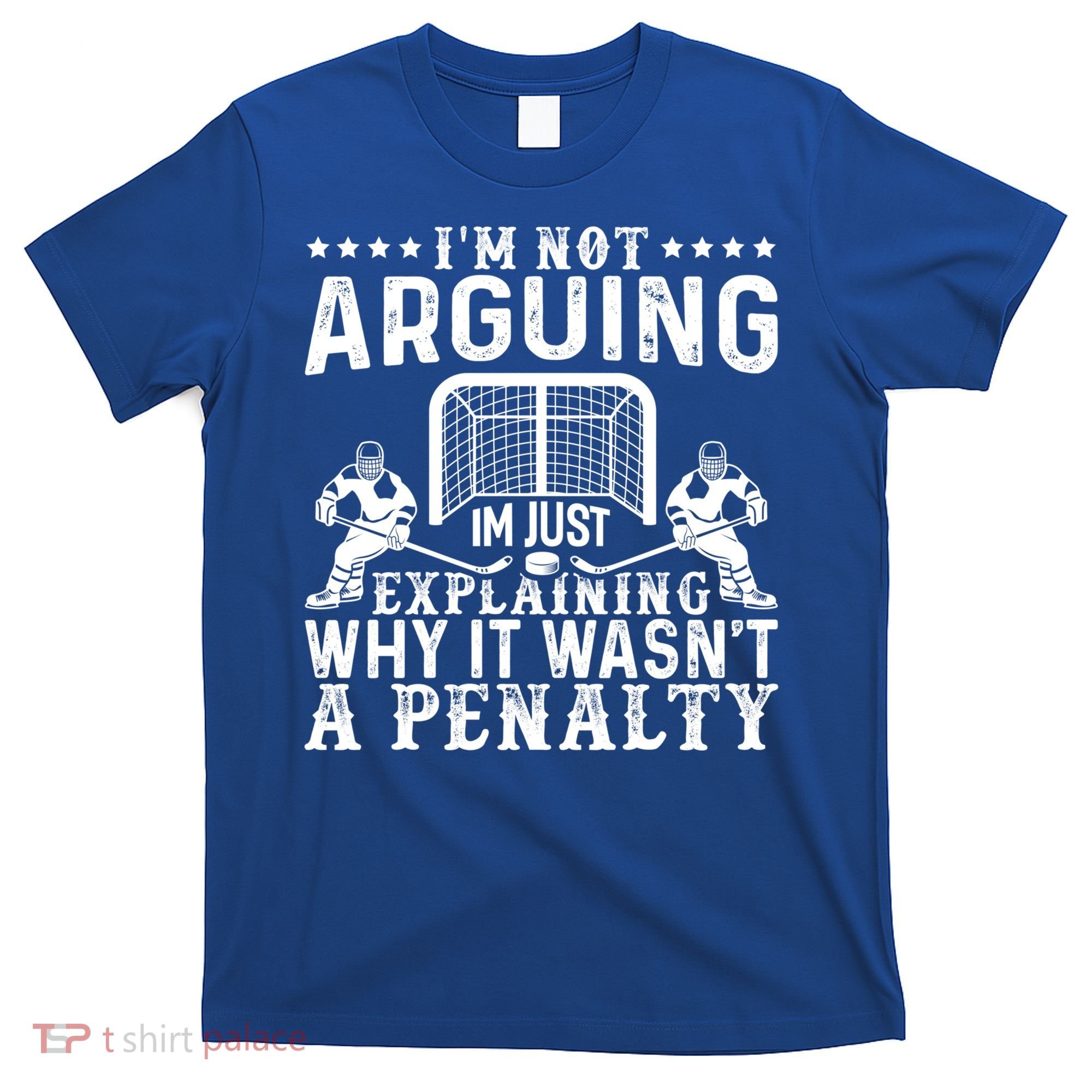 Hockey Player Arguing Gift Funny Hockey Gift T-Shirt