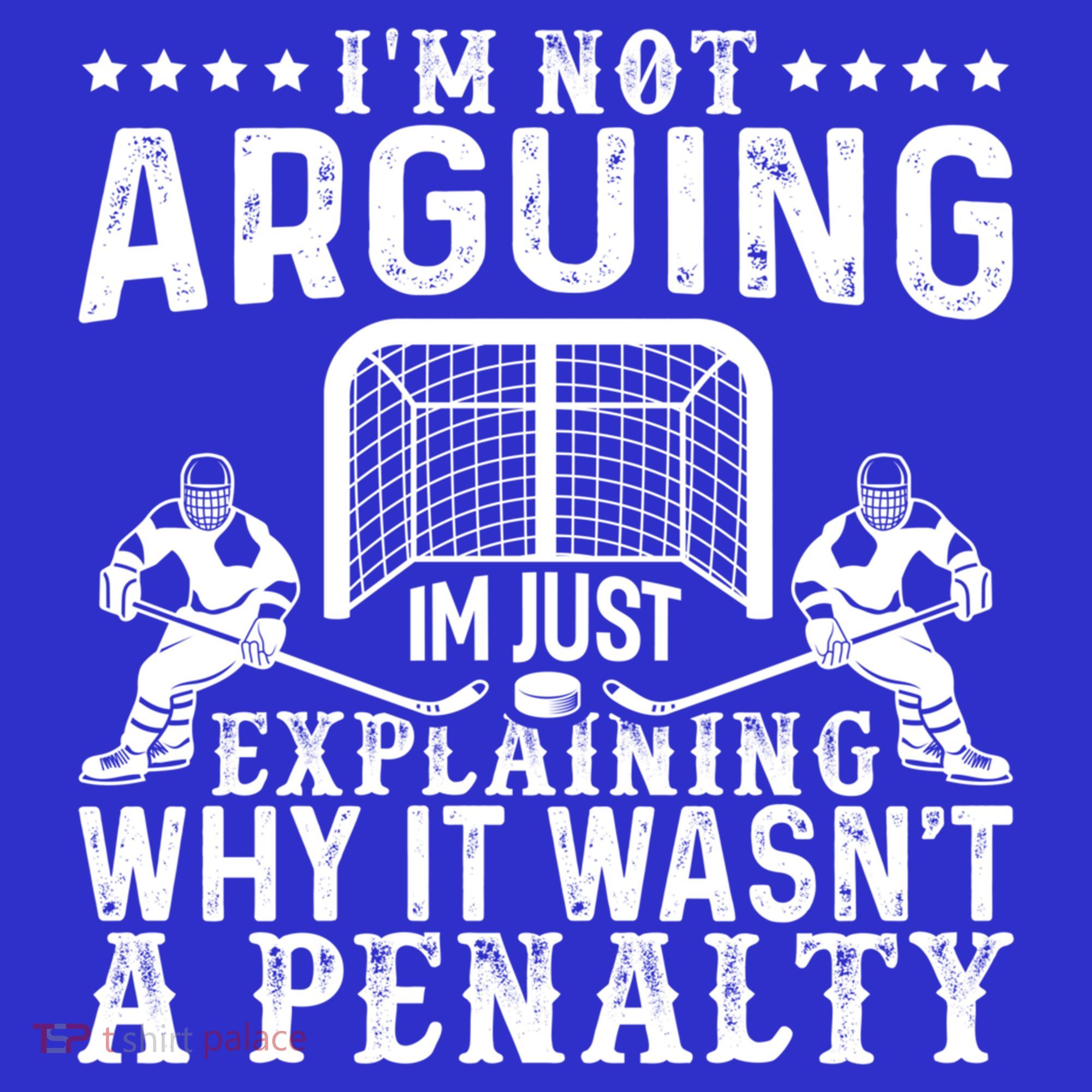 Hockey Player Arguing Gift Funny Hockey Gift Polo