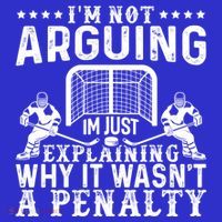 Hockey Player Arguing Gift Funny Hockey Gift Baby Bodysuit thumb 2