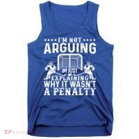 Hockey Player Arguing Gift Funny Hockey Gift Tank Top thumb 0