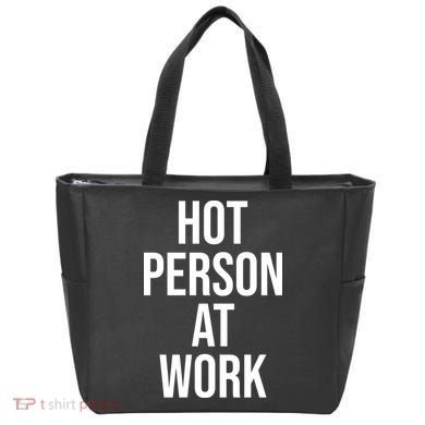 Hot Person At Work Tote Bag