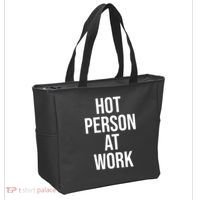 Hot Person At Work Tote Bag thumb 2