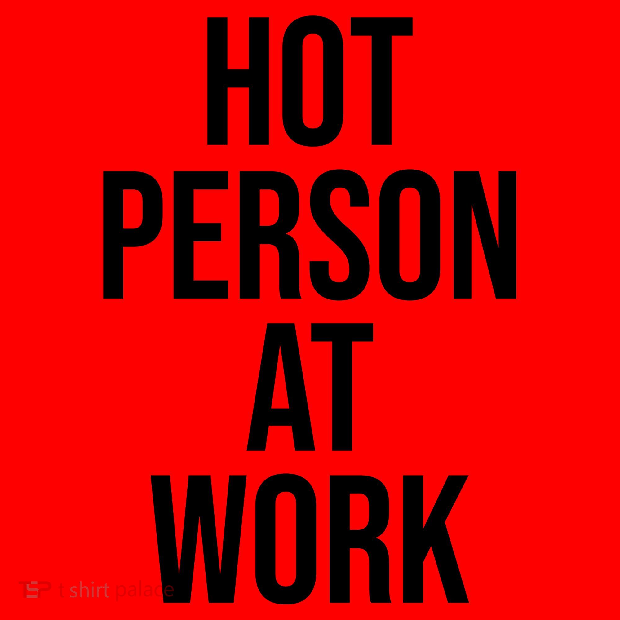 Hot Person At Work Santa Hat