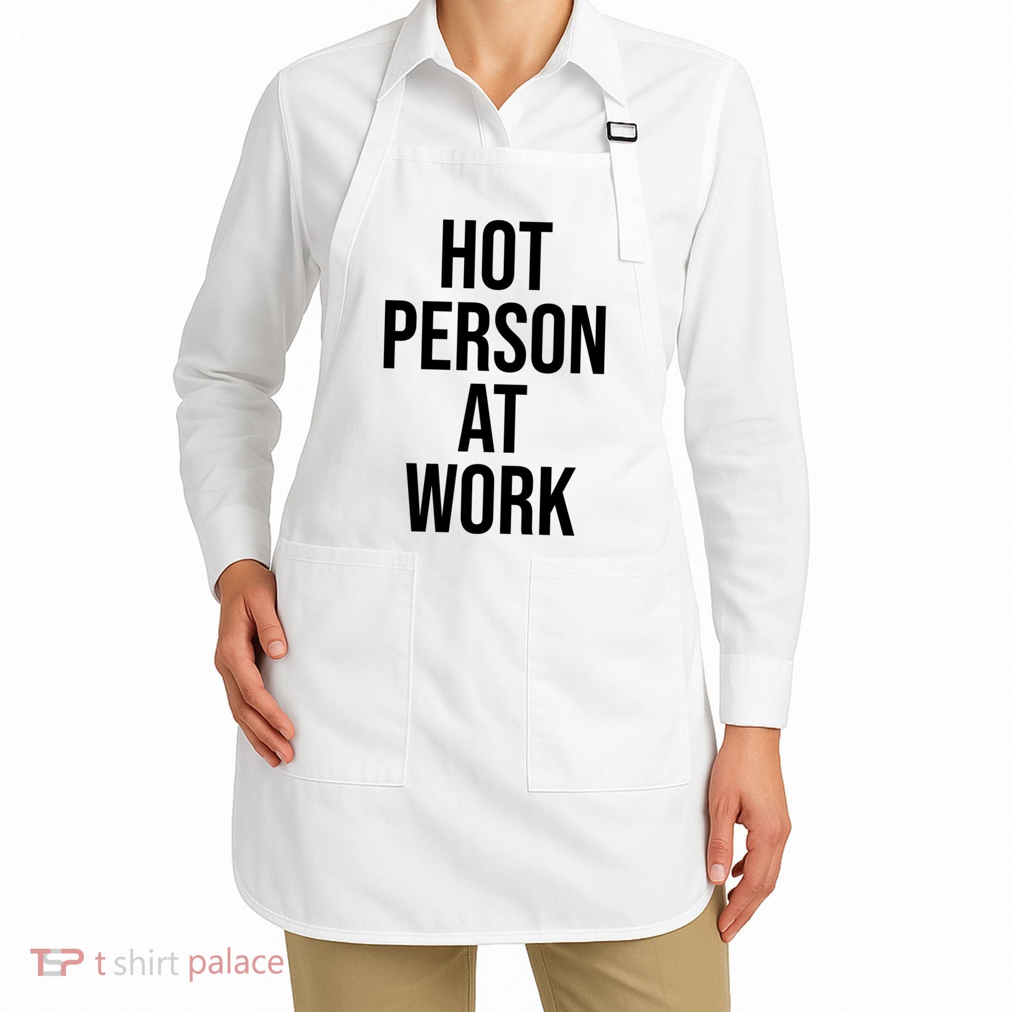 Hot Person At Work Apron