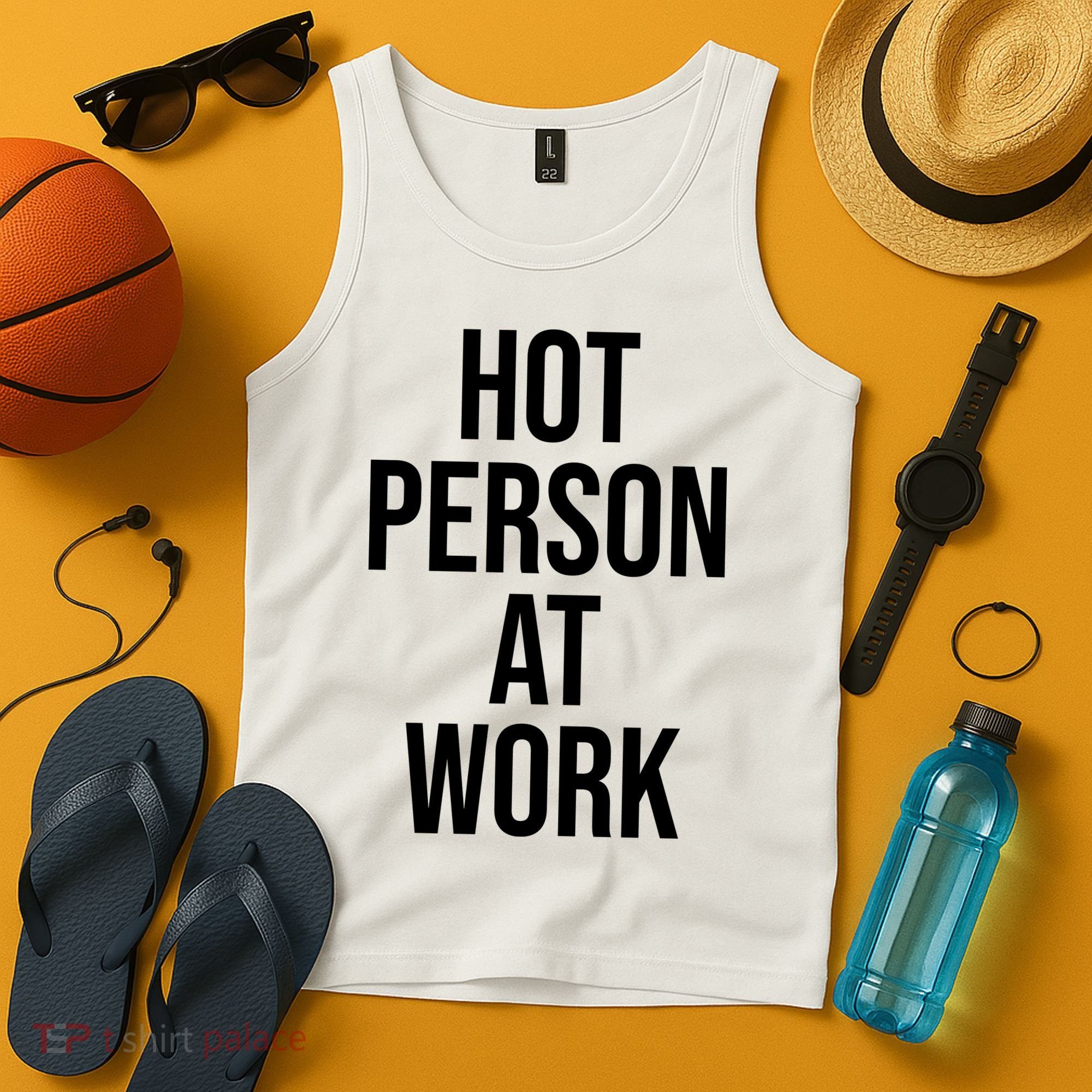 Hot Person At Work Tank Top