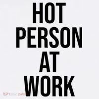 Hot Person At Work Kids Sweatshirt thumb 2