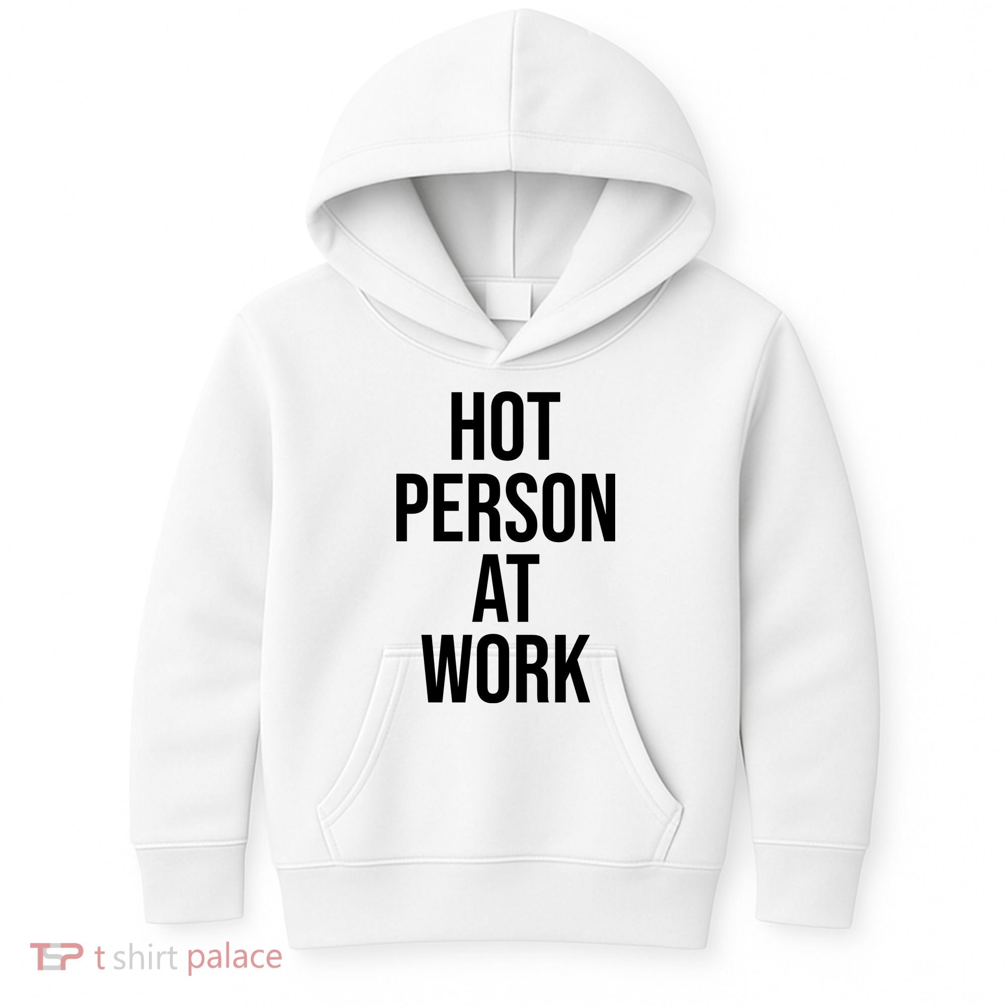 Hot Person At Work Kids Hoodie
