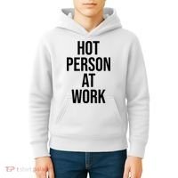 Hot Person At Work Kids Hoodie thumb 4