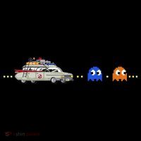 Halloween Pac Busters Game Pajama Set thumb 2