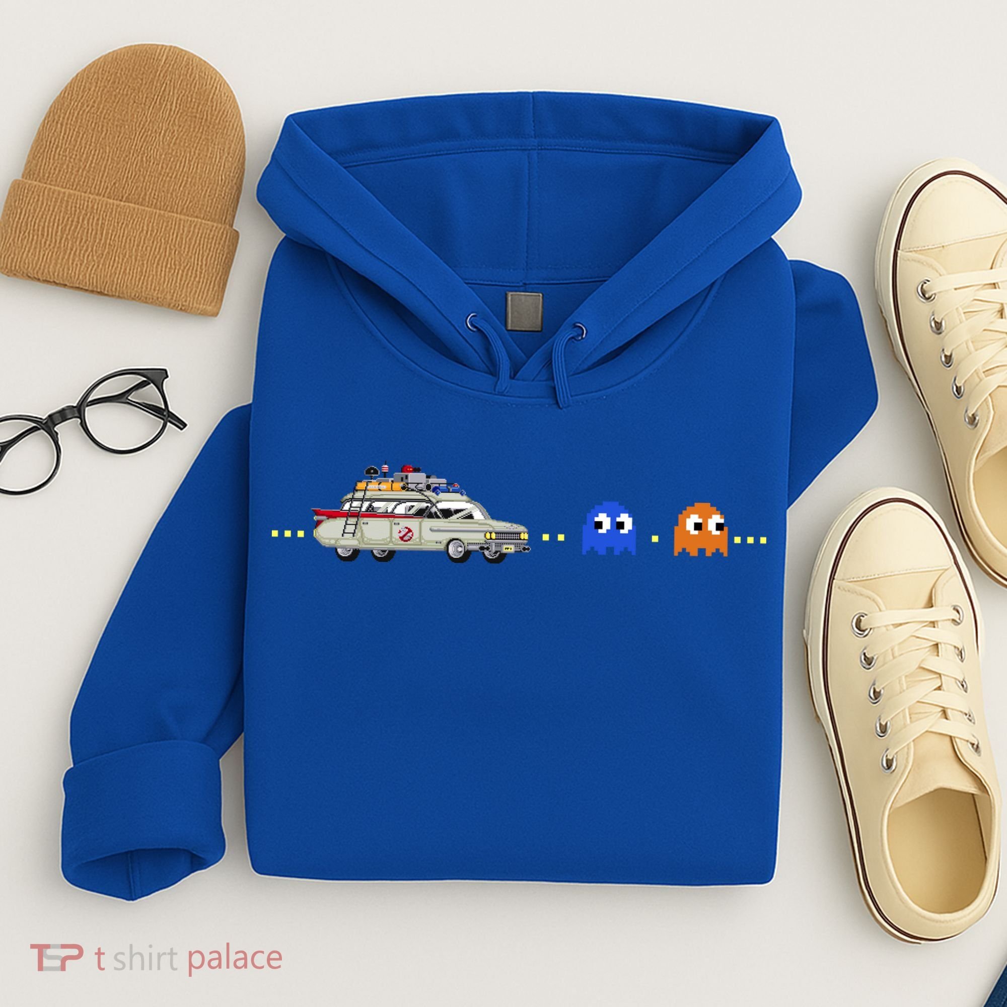 Halloween Pac Busters Game Hoodie