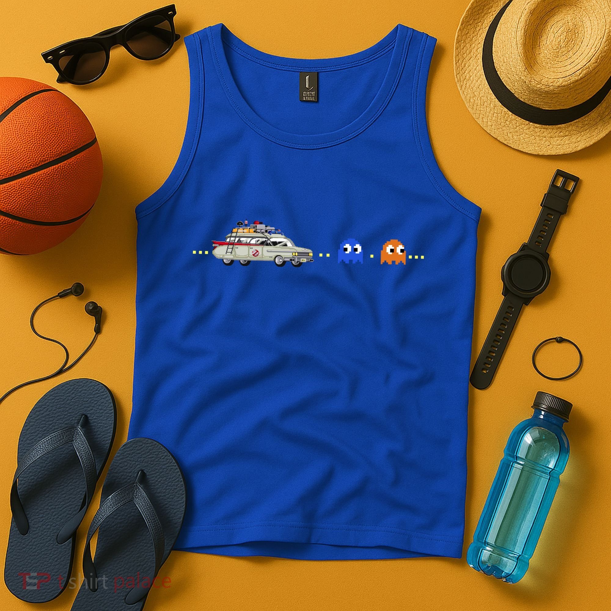 Halloween Pac Busters Game Tank Top