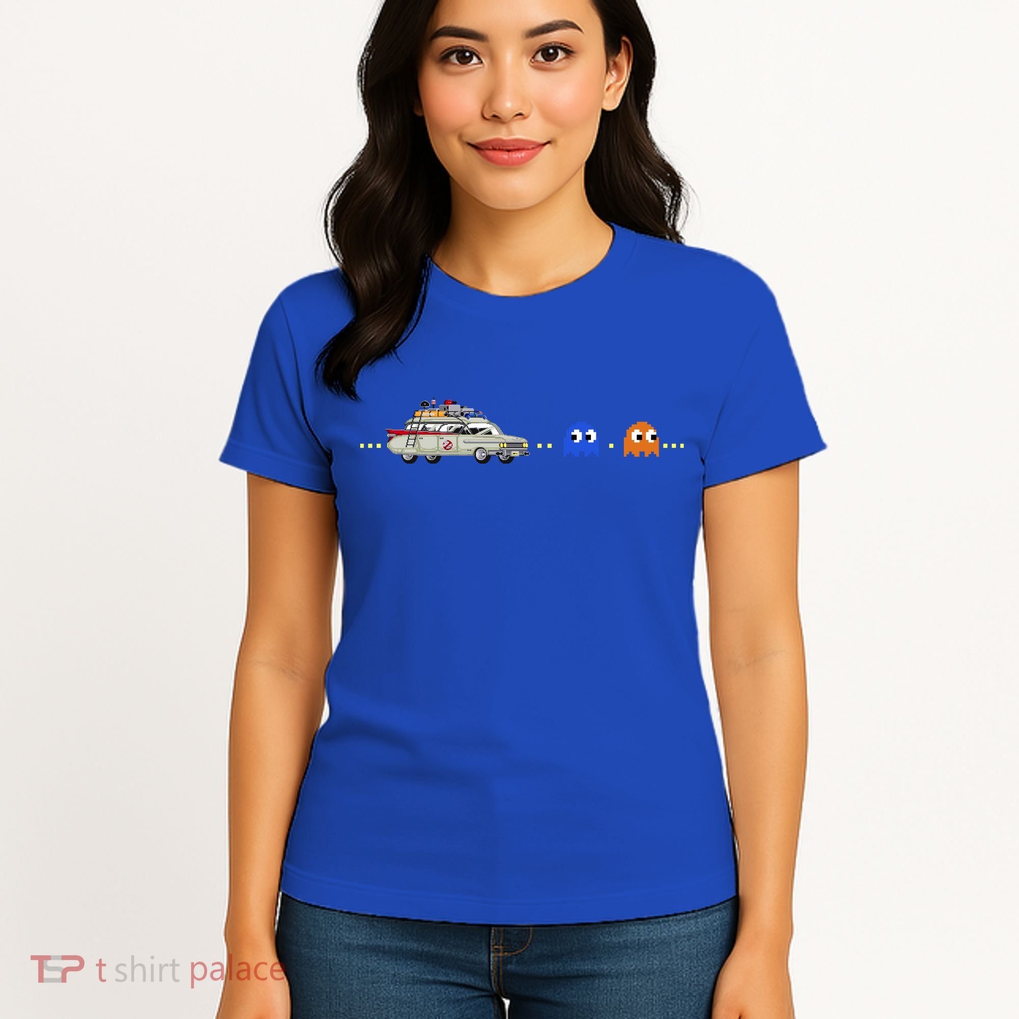 Halloween Pac Busters Game Women's T-Shirt