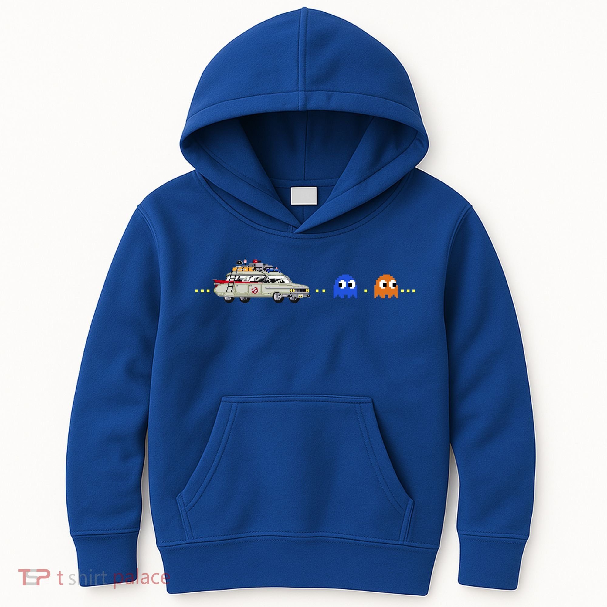 Halloween Pac Busters Game Kids Hoodie