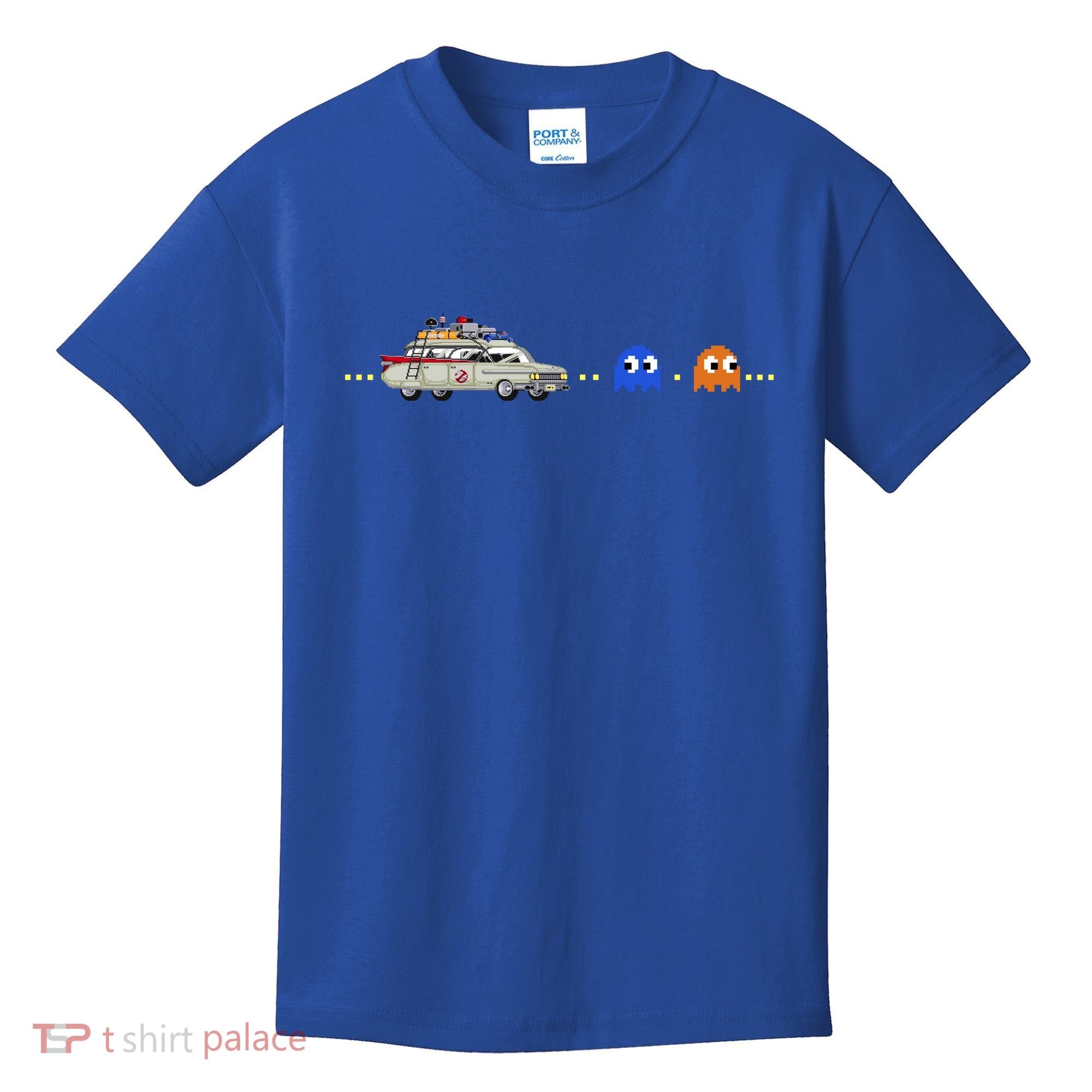 Halloween Pac Busters Game Kids T-Shirt