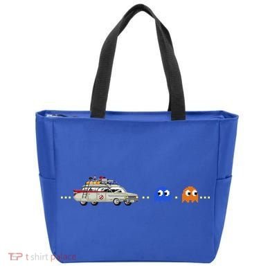 Halloween Pac Busters Game Tote Bag