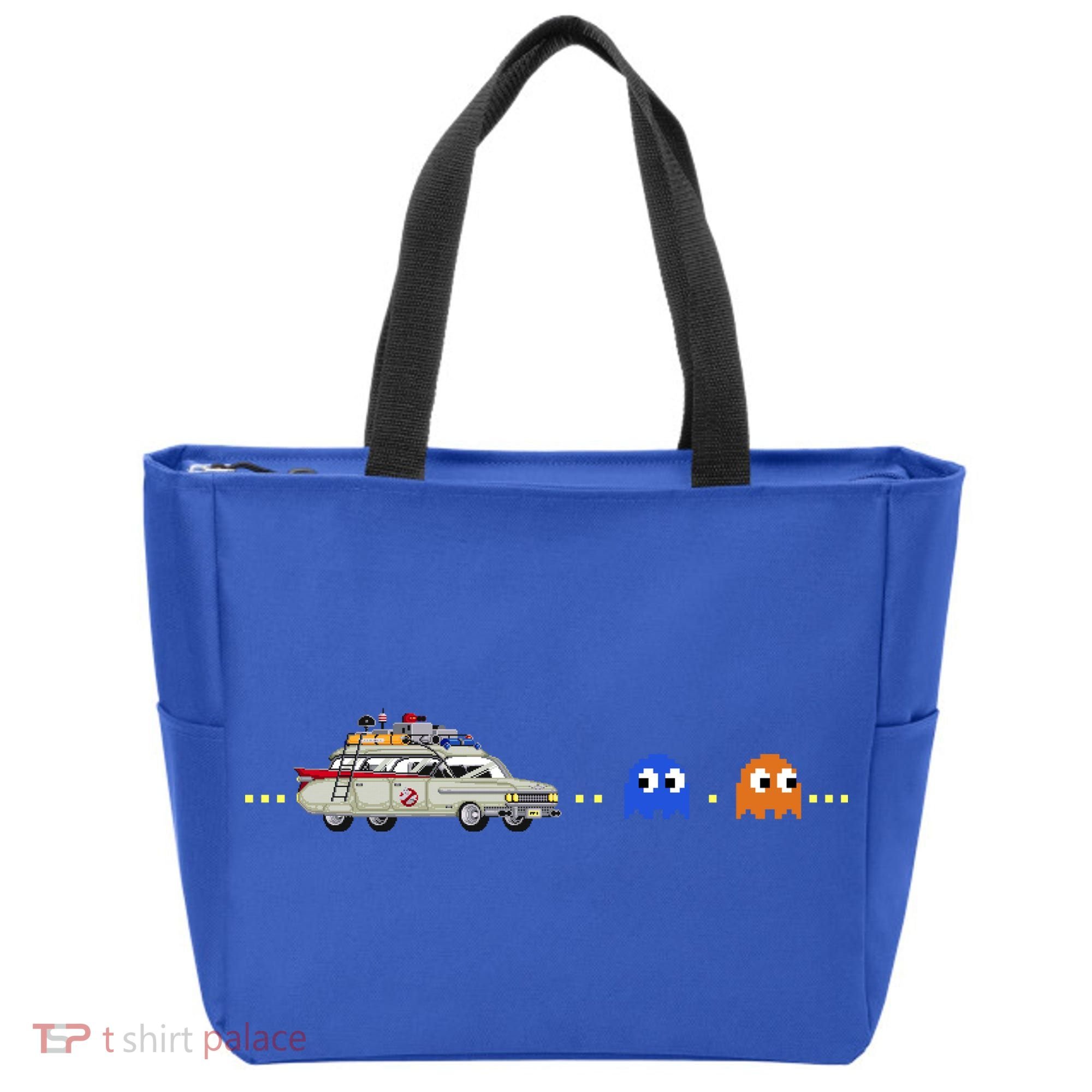 Halloween Pac Busters Game Tote Bag