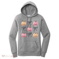Halloween Pumpkin Black Bows Cute Women's Hoodie thumb 0