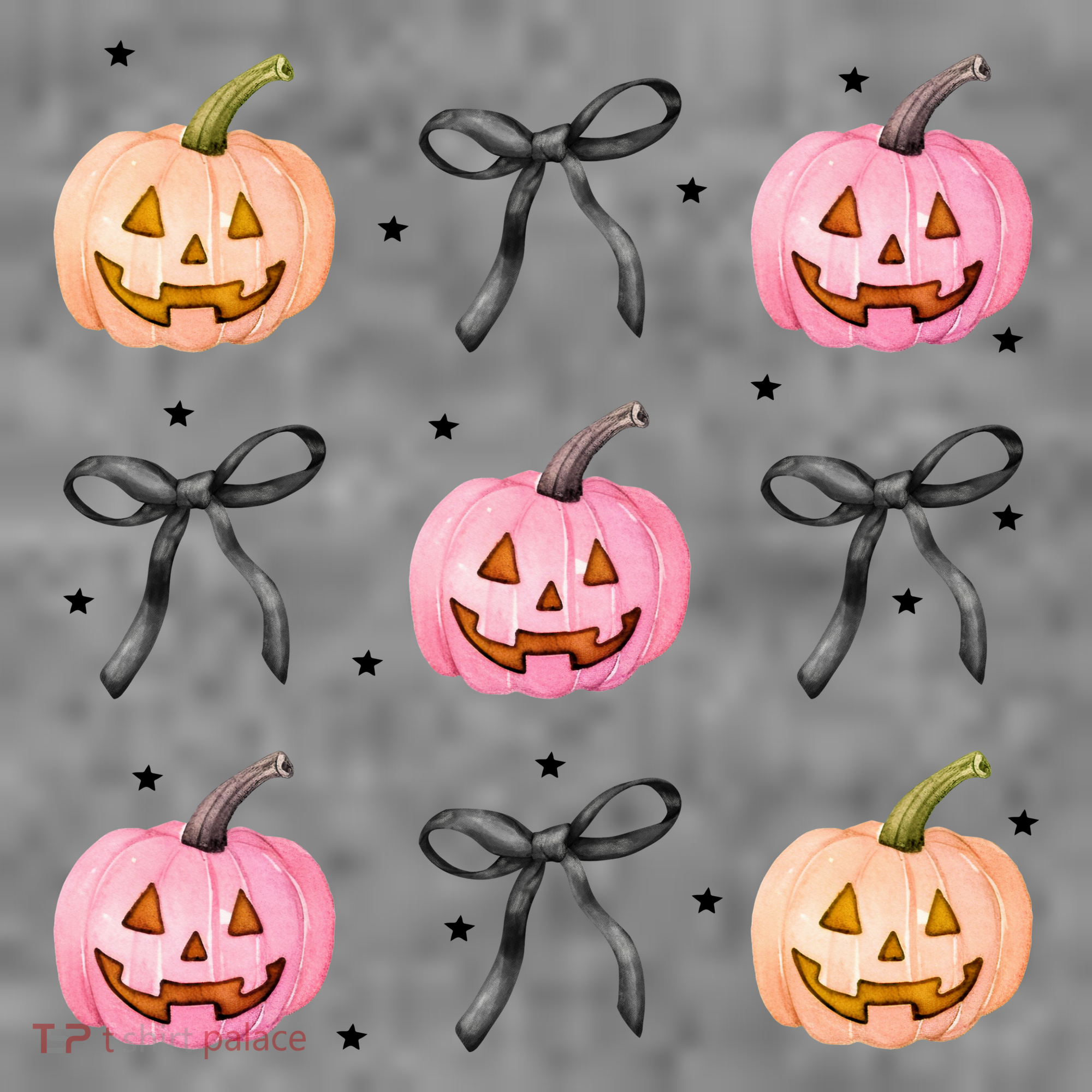 Halloween Pumpkin Black Bows Cute Baby Bodysuit