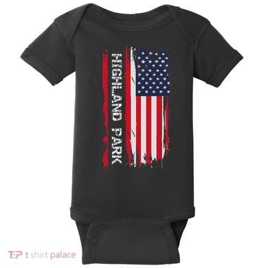 Highland Park City Baby Bodysuit