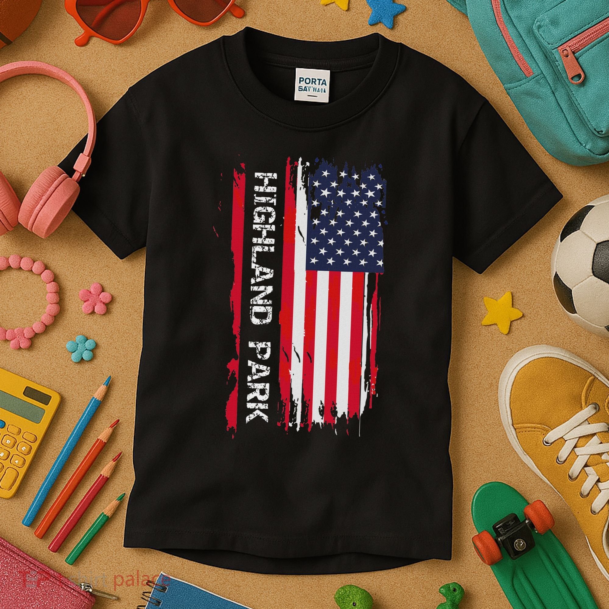 Highland Park City Kids T-Shirt