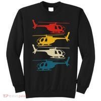 Helicopter Pilot Co. Retro Aviation, Black, Sweatshirt thumb 0