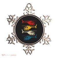 Helicopter Pilot Co. Retro Aviation, Black, Ornament thumb 0