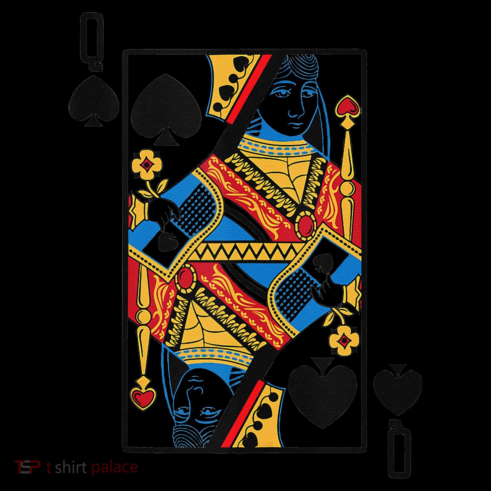 Halloween Playing Card Costume QUEEN Of SPADES Coffee Mug