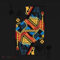 Halloween Playing Card Costume QUEEN Of SPADES Ornament thumb 1