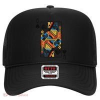 Halloween Playing Card Costume QUEEN Of SPADES Hat thumb 0