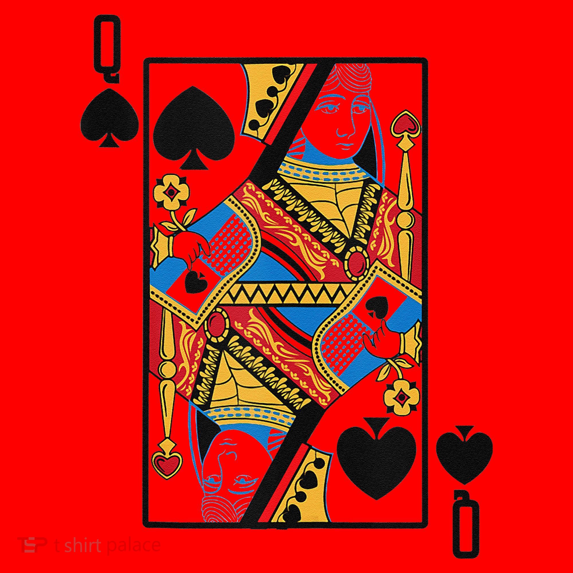 Halloween Playing Card Costume QUEEN Of SPADES Santa Hat